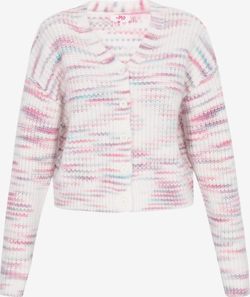 MYMO Kardigan w kolorze biały: przód