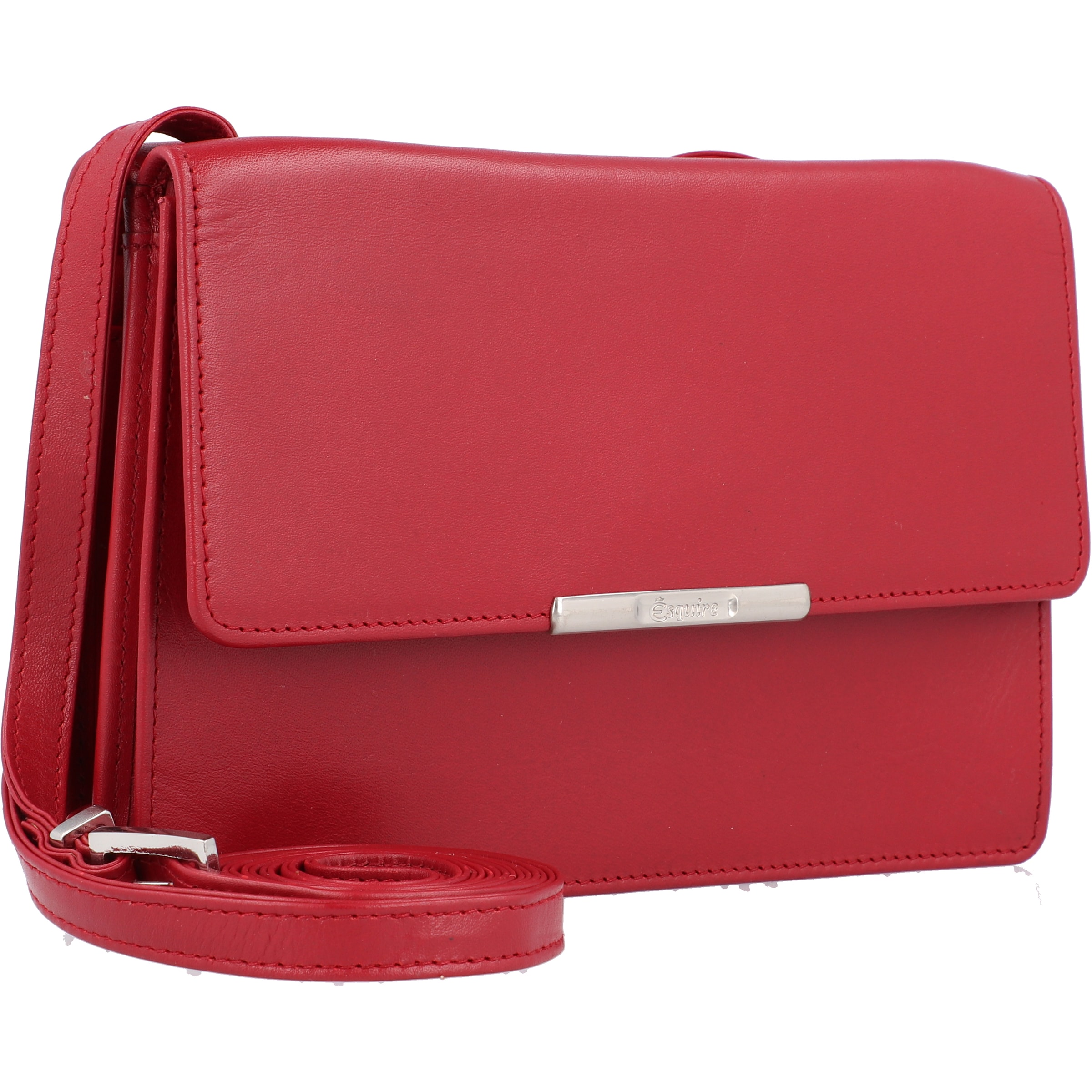 Esquire Clutch 'Helena' in Rood
