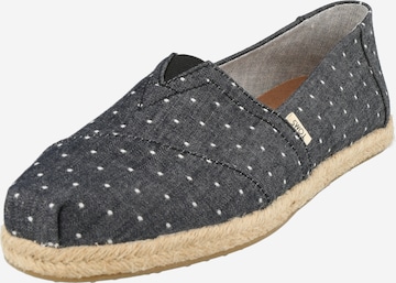 TOMS Espadrilky 'ALPARGATA ROPE' – černá: přední strana