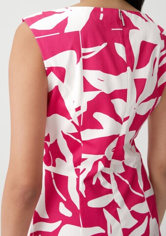 COMMA Sommerkleid in Pink