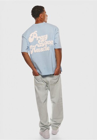 Dropsize T-Shirt in Blau