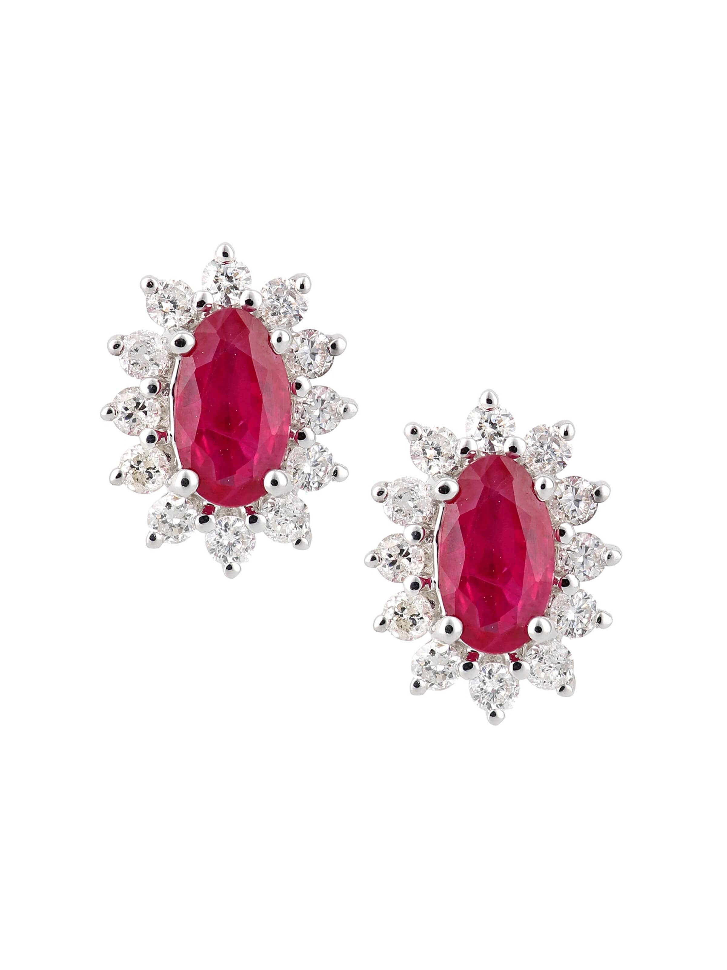 DIAMANT LETERNEL - Pendientes en plata: frente