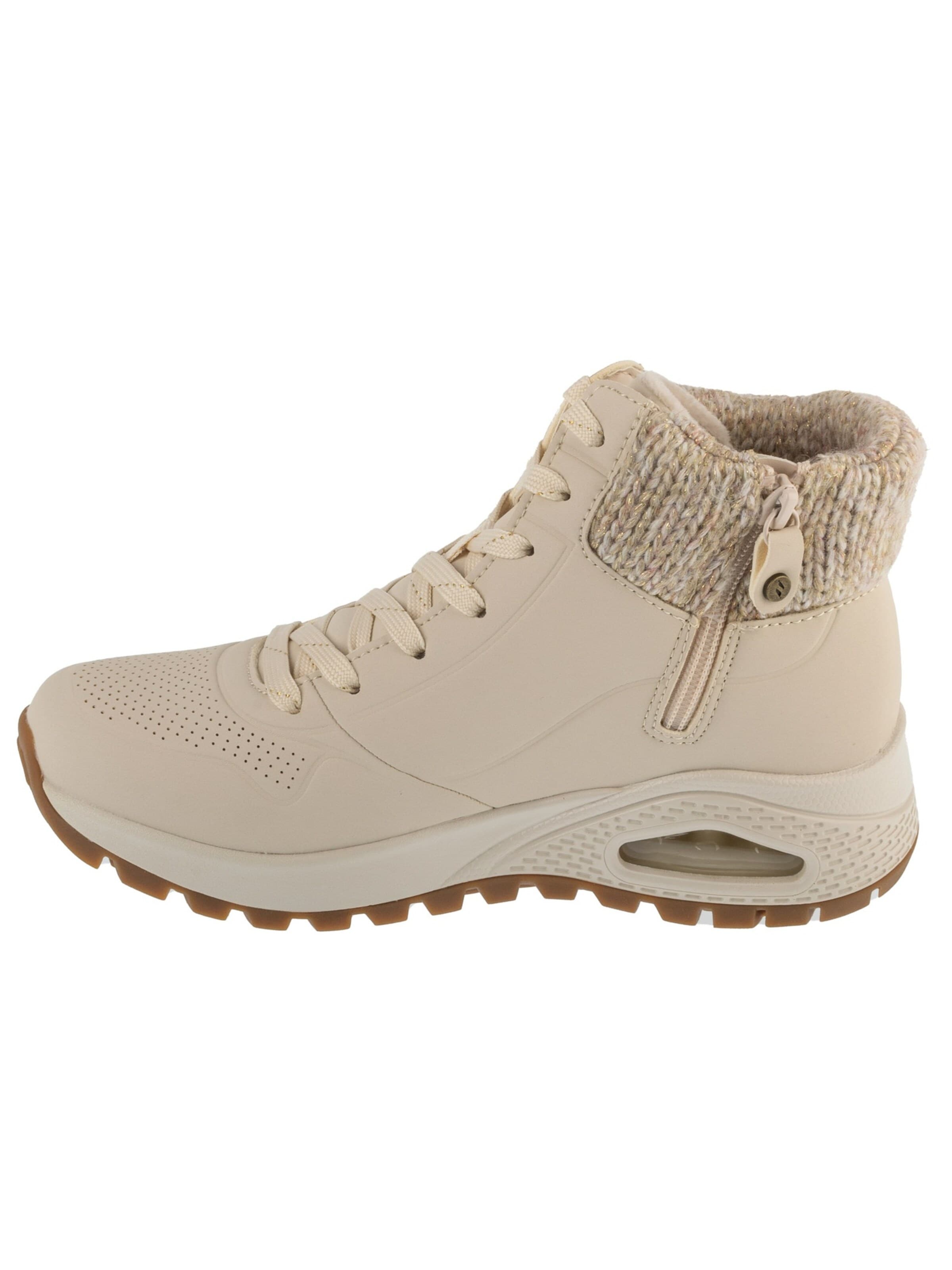 Bottes à lacets 'Skechers Uno Rugged - Darling' SKECHERS en beige : devant