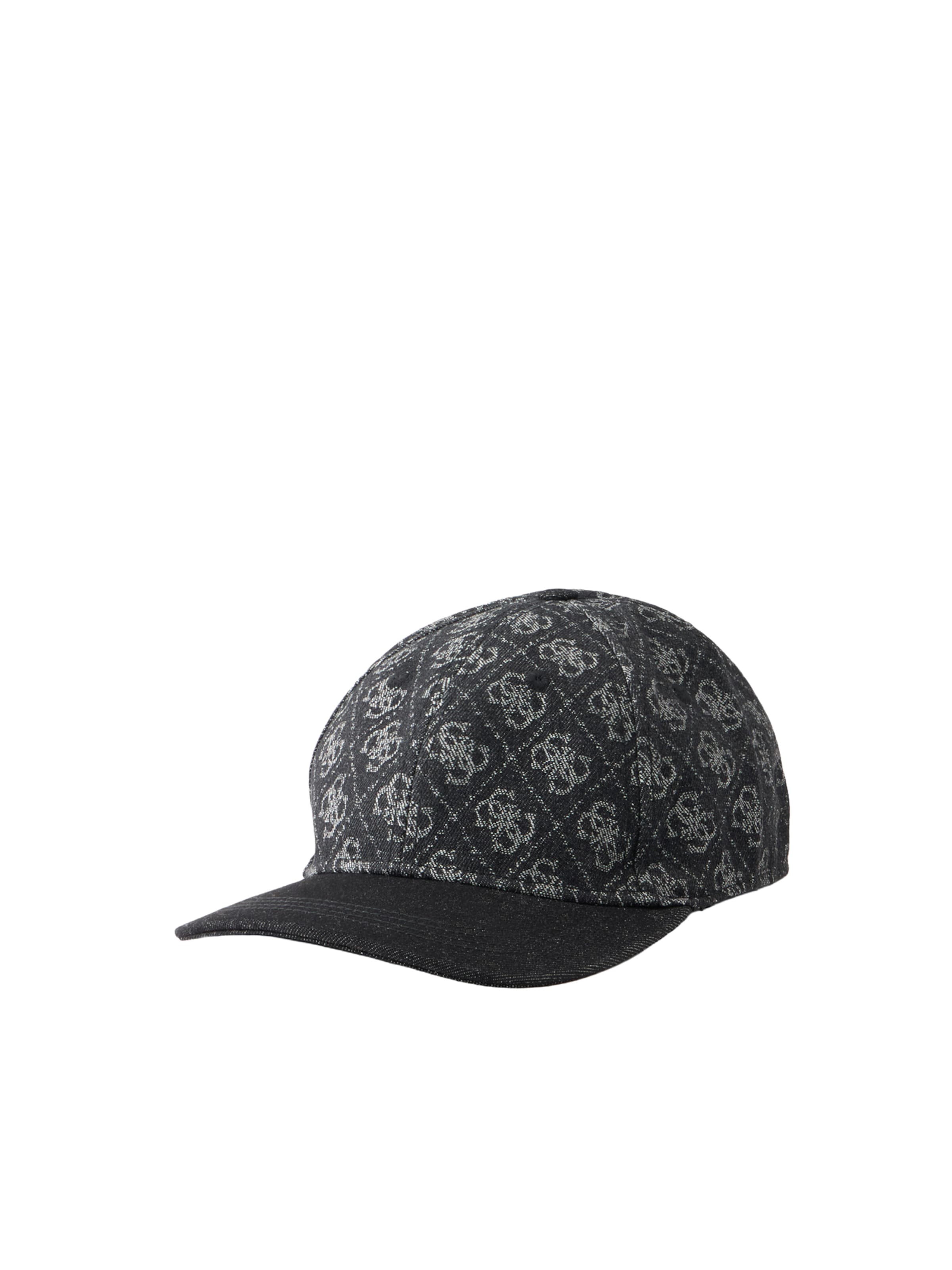 GUESS - Boné 'BERLIN' em preto: frente