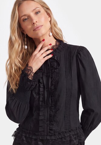 Chemisier faina en noir