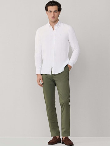 Coupe regular Chemise 'ESS' Hackett London en blanc