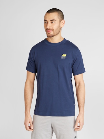 new balance T-Shirt in Blau: predná strana