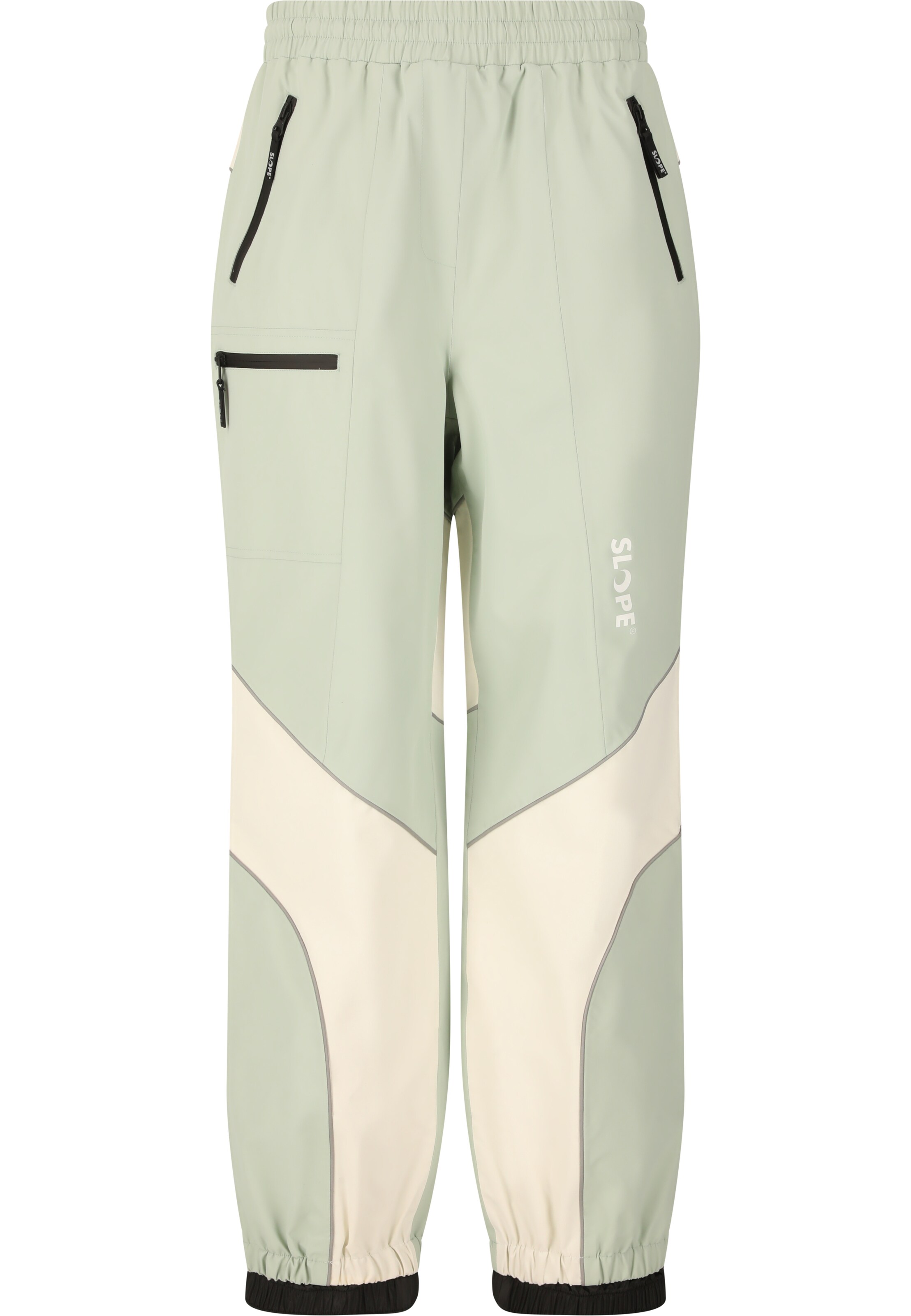 SLOPE Regular Sportbroek 'Blizz' in Groen: voorkant
