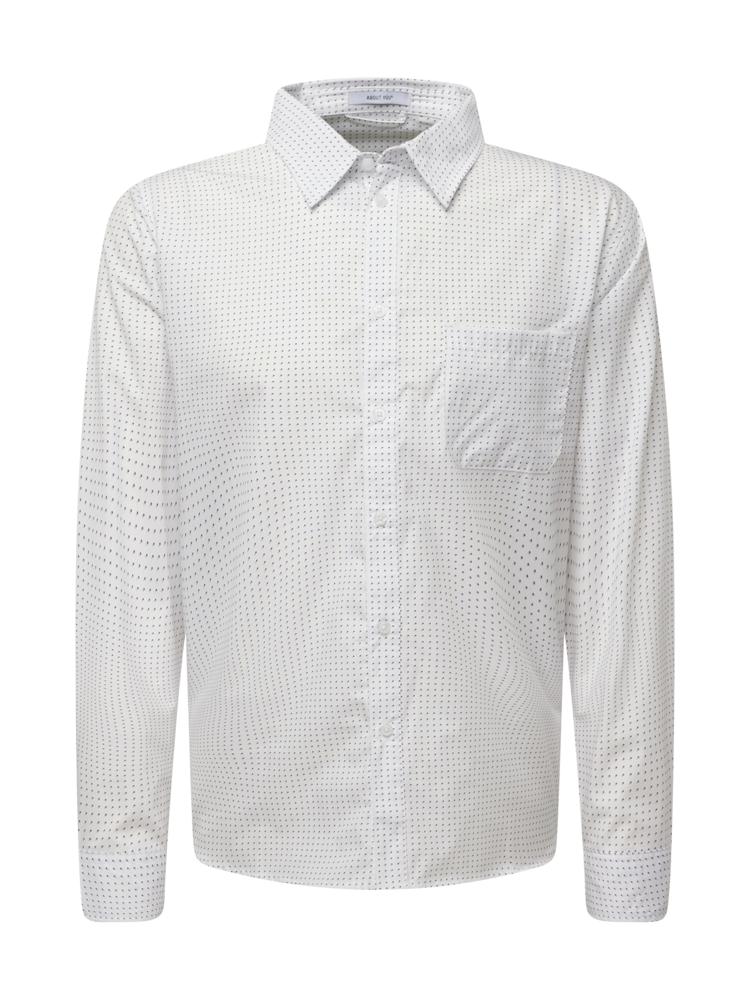 ABOUT YOU - Ajuste regular Camisa 'Thilo' en blanco: frente