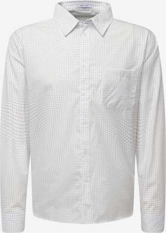 balta ABOUT YOU Standartinis modelis Marškiniai 'Thilo': priekis