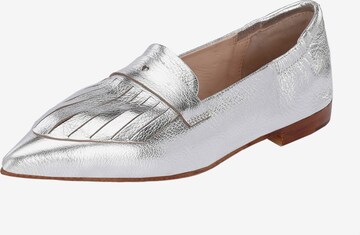 Crickit Classic Flats 'Janet' in Silver: front