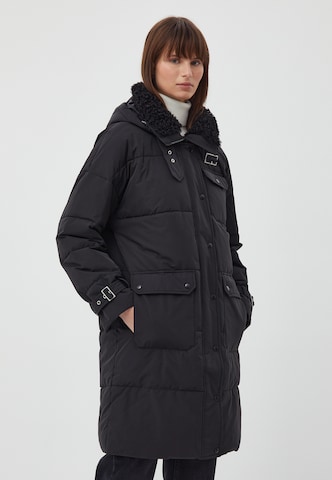 Finn Flare Steppmantel 'Stylish' in Schwarz