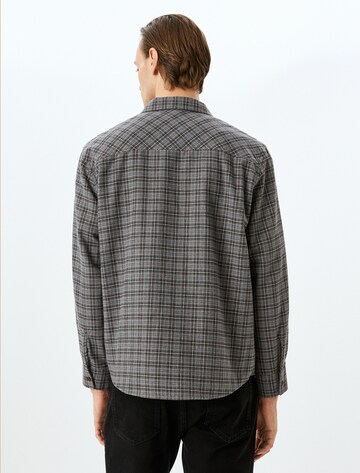 Koton Regular fit Button Up Shirt in Grey