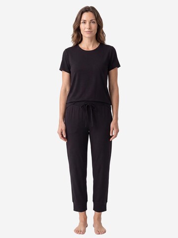 SCHIESSER Pajama 'Mix & Relax' in Black