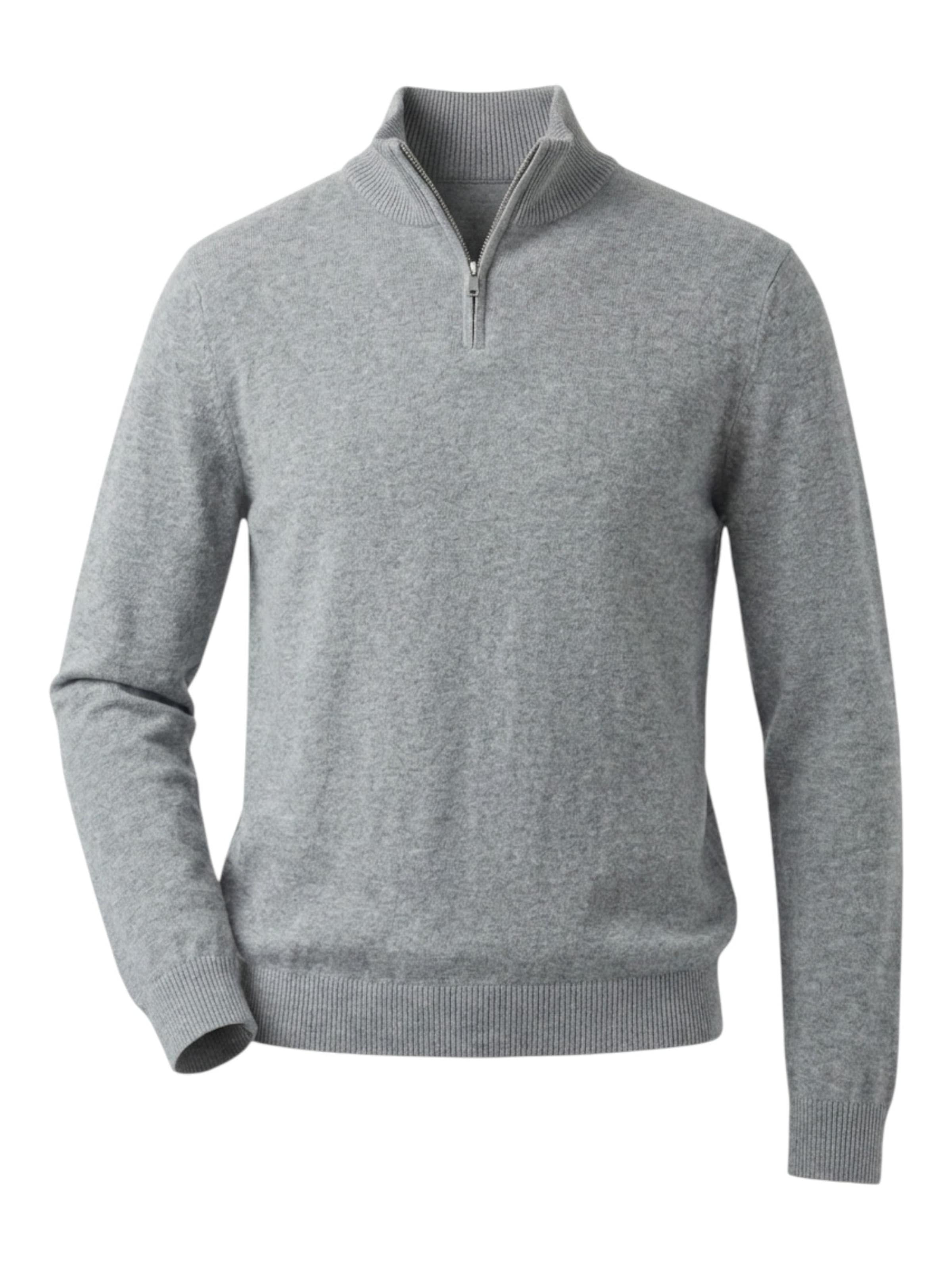 TEESHOPPEN Sweater in Grey: front