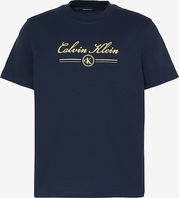 Maglietta di Calvin Klein Jeans in blu: frontale
