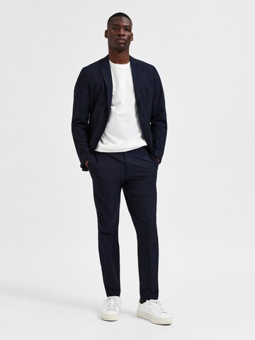 Coupe slim Pantalon 'Fremont' SELECTED HOMME en bleu