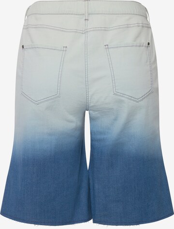 Ulla Popken Flared Jeans in Blauw