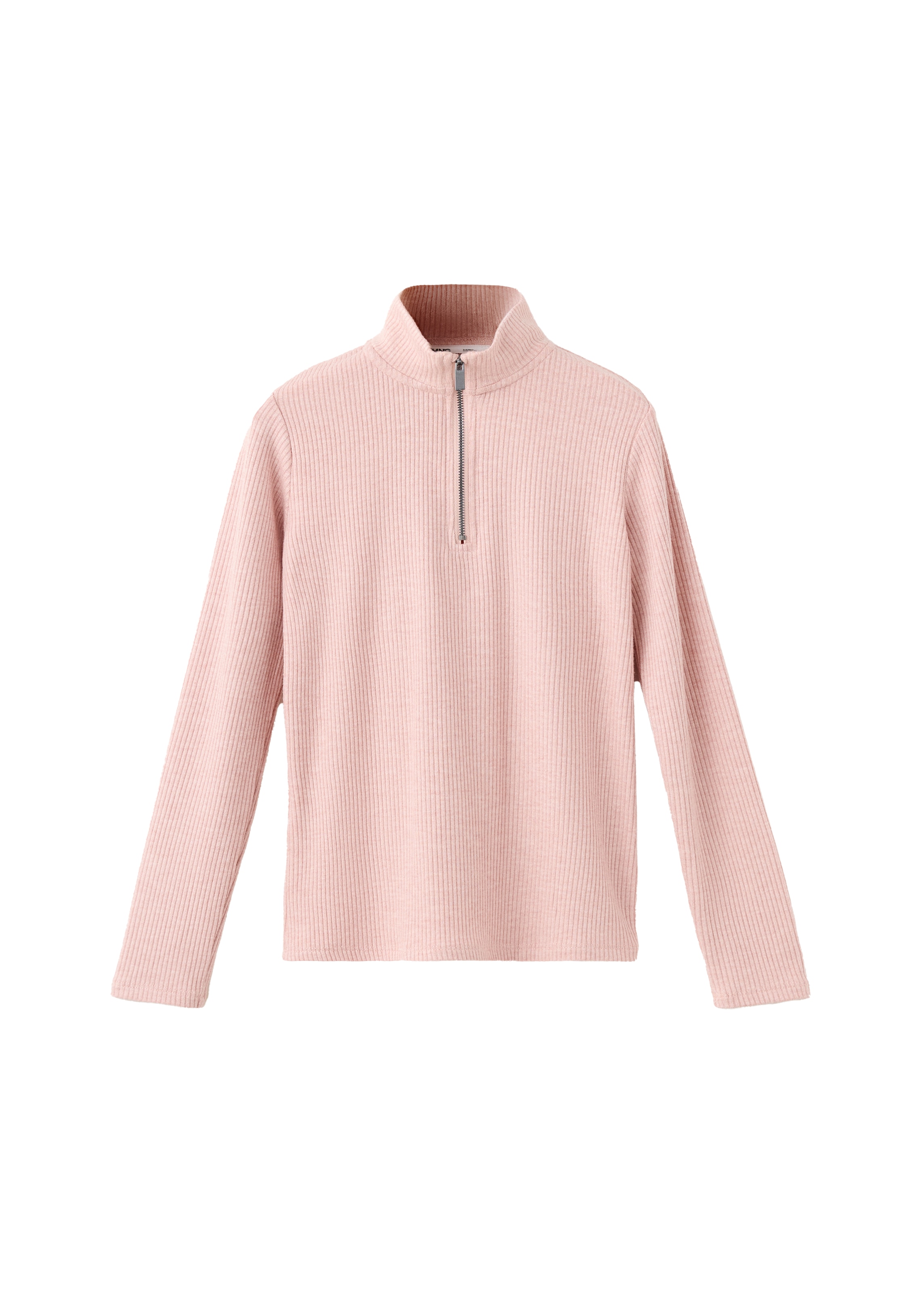 MANGO KIDS Тениска в розово: отпред