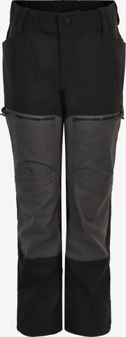 COLOR KIDS Regular Pants 'COOTDOOR' in Black: front