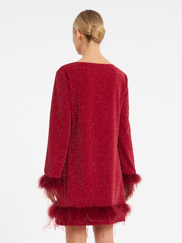 Ana Alcazar Cocktailjurk 'Cilea' in Rood