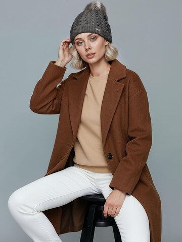 Neverless Mütze '1975' in Grau