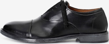 CAFè NOIR Lace-up shoe in Grey: front