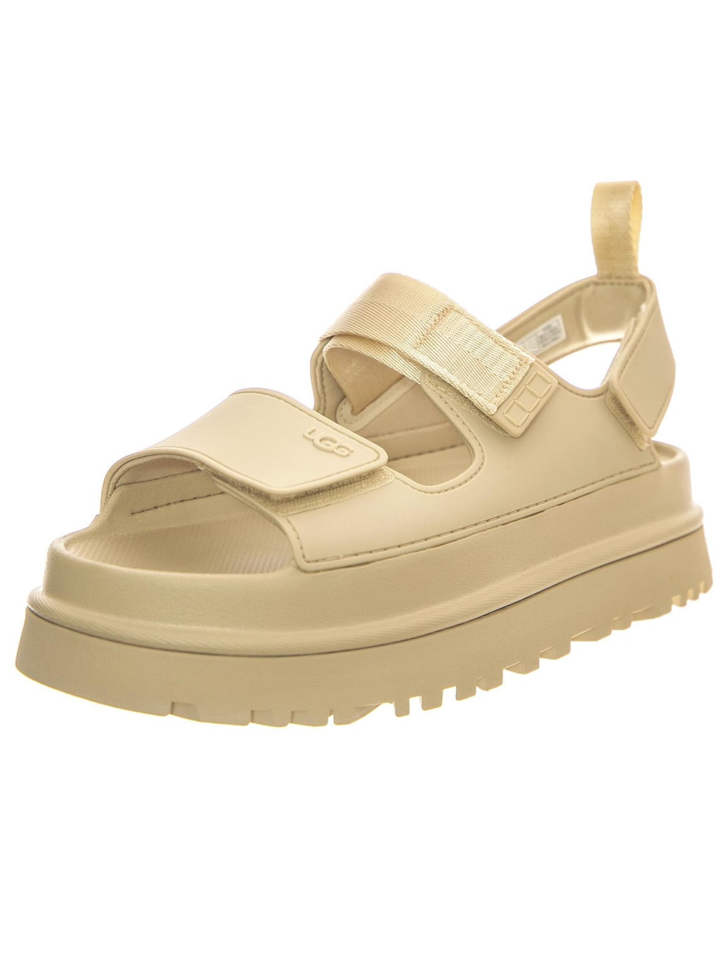 UGG Sandal 'Goldenglow Sea Salt' in Beige: front