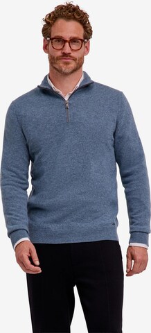 FALKE Pullover 'Pure Cashmere' in Blau: Vorderseite
