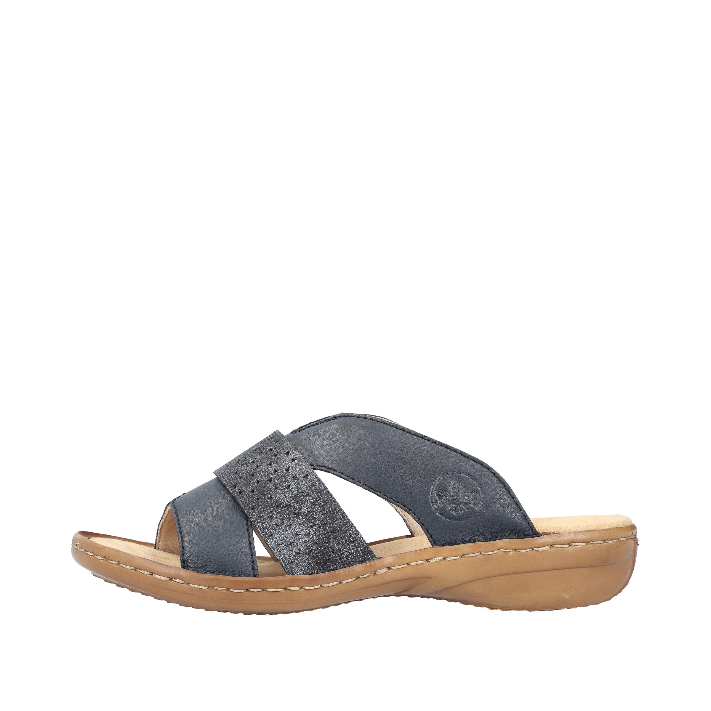 Rieker Mules in Blue