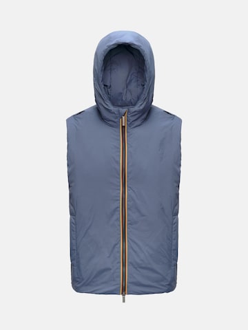 K-Way Zimní bunda 'K-WAY POIROL WOOL NYLON GIUBOTTO' – modrá