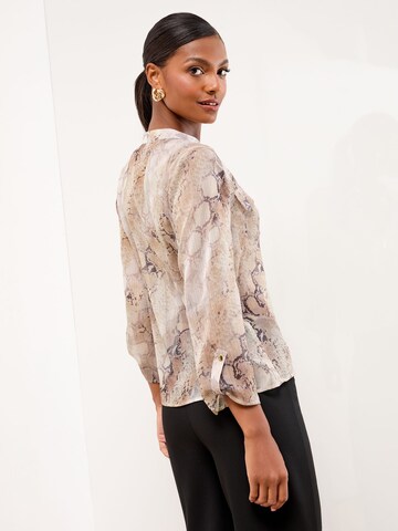 Lipsy Bluse in Beige