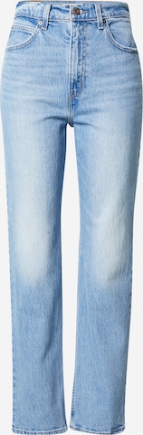 LEVI'S ® Slimfit Jeans '70s High Slim Straight' in Blauw: voorkant