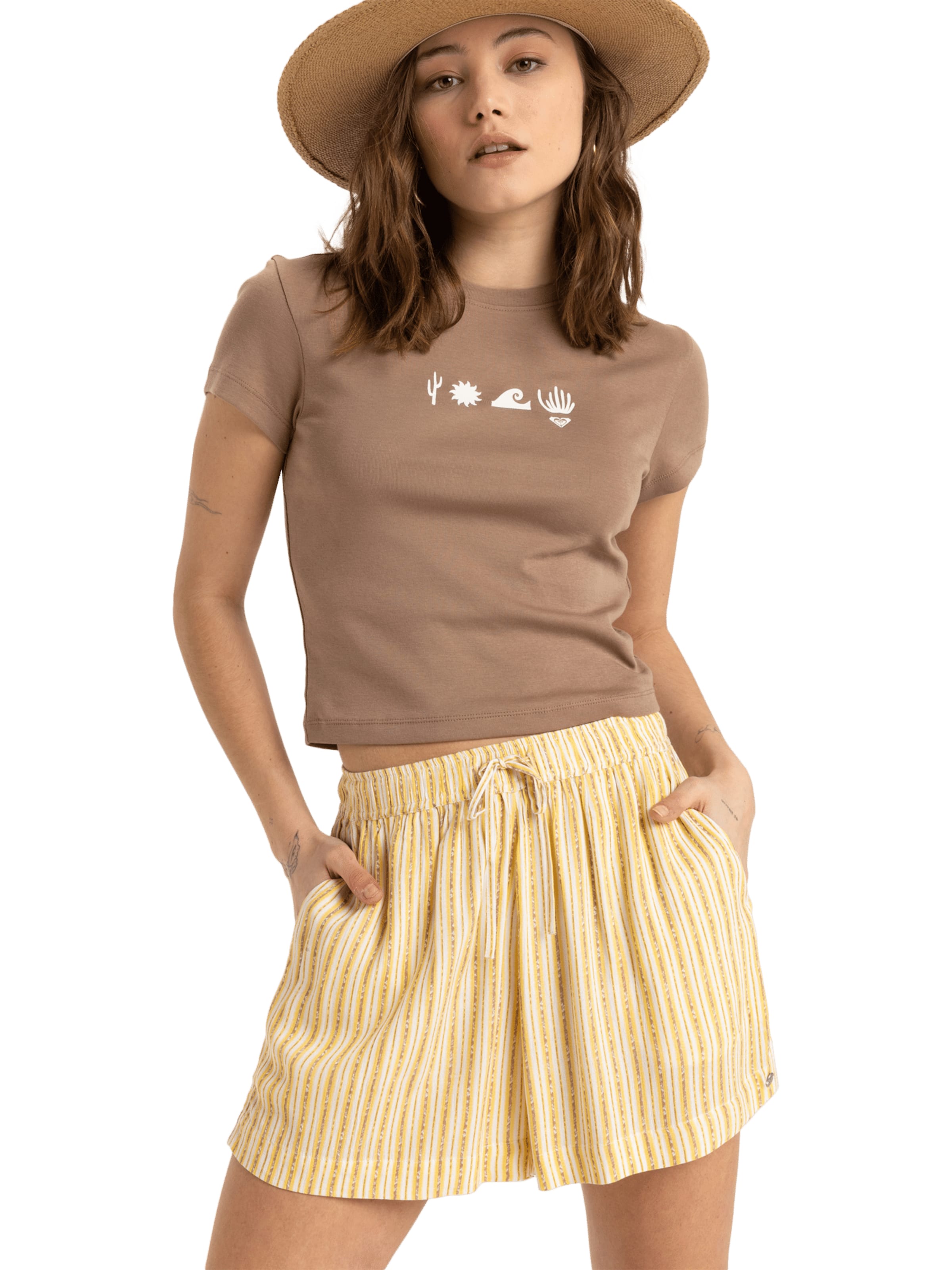 Loosefit Pantalon 'Lekeitio Break' ROXY en beige