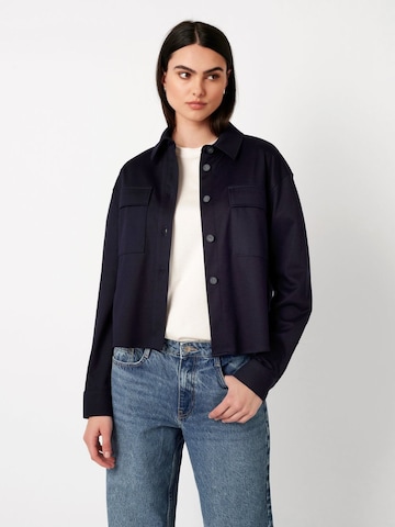 DESOTO Bluse in Blau: Vorderseite
