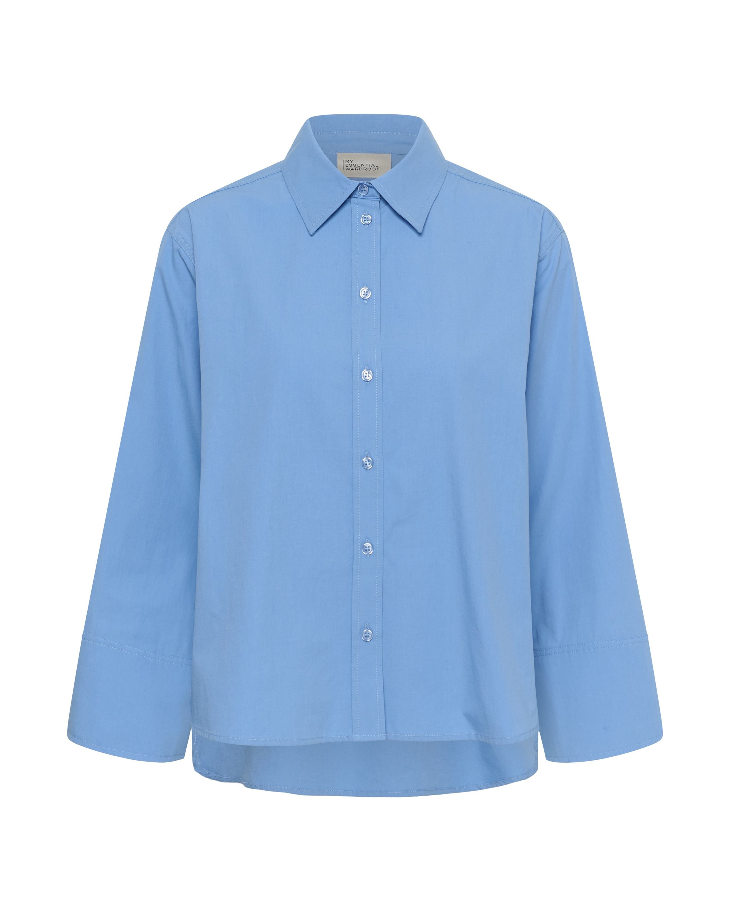 My Essential Wardrobe Shirt 'MWSunna Boxy' in Blau: Vorderseite