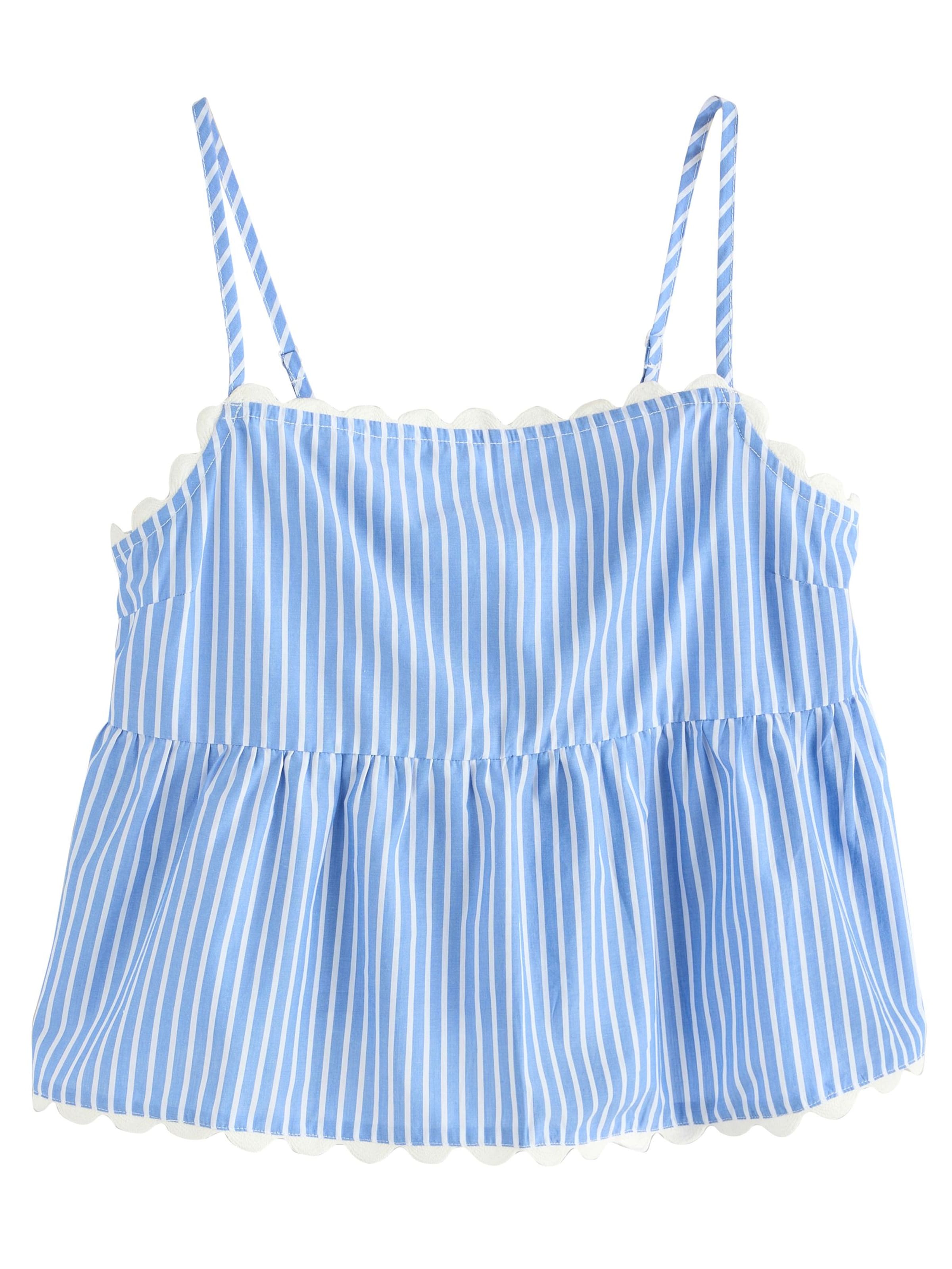 Next - Top em azul: frente