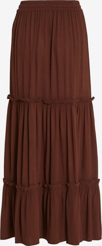 VILA Skirt in Brown