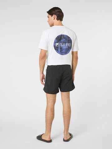 FILA Badeshorts 'MASSA relaxed blocked beach shorts'‌‌‌‌‌‌‌ in Schwarz