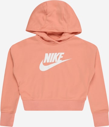 Nike Sportswear - Sudadera en naranja: frente
