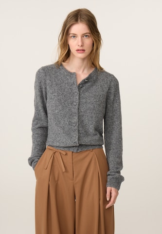 Fabienne Chapot Strickjacke in Grau: Vorderseite