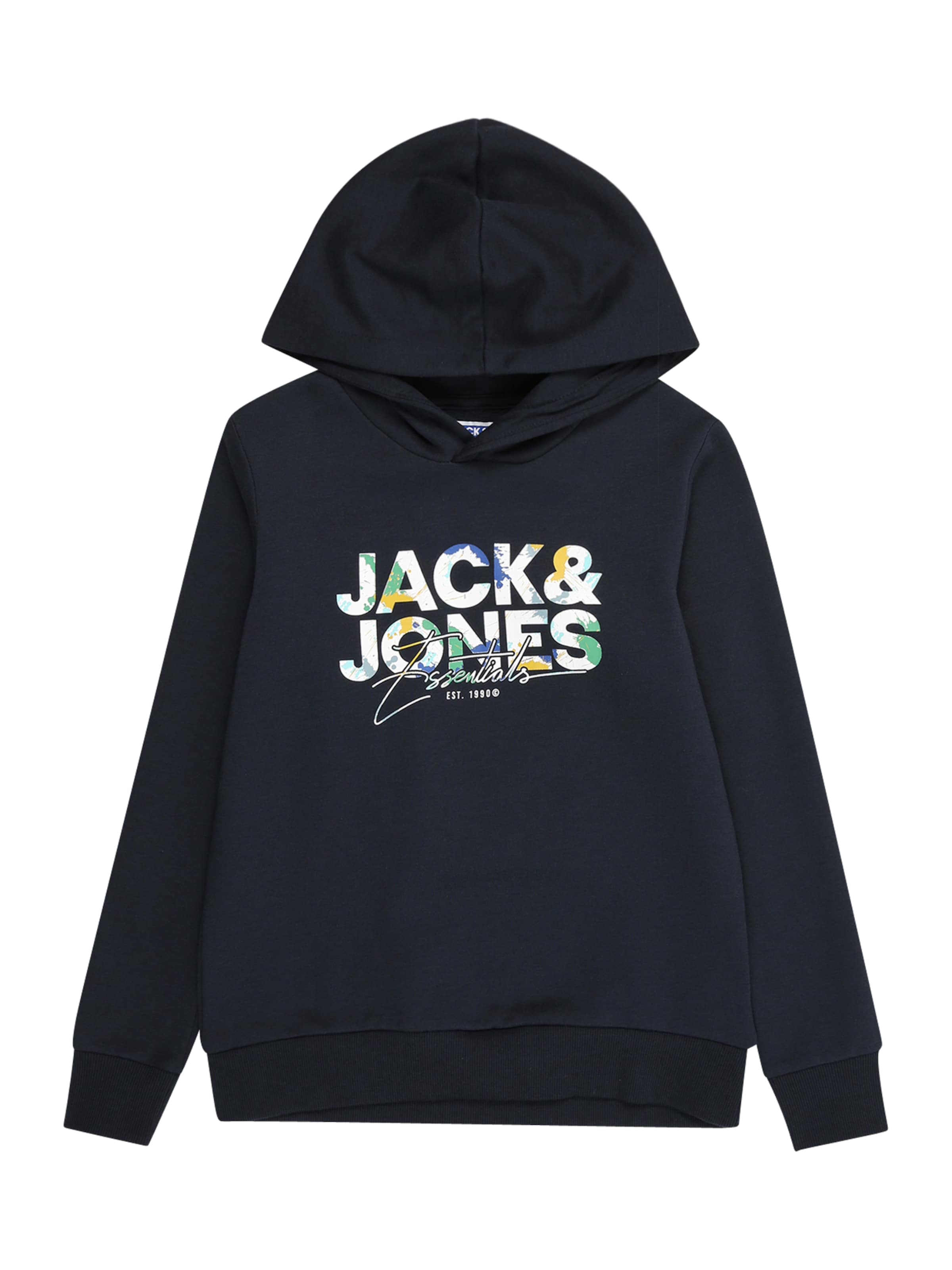 Jack & Jones Junior Sweatshirt 'JJGEPLAS' in Blue: front