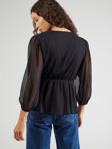 VILA Bluse in Schwarz
