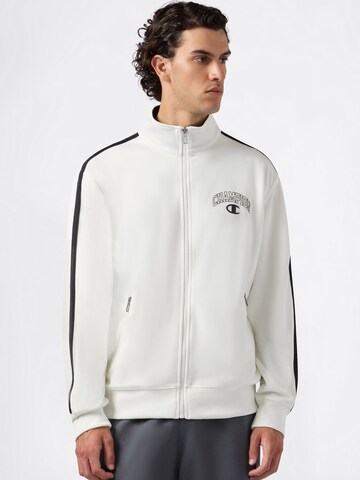 Champion Authentic Athletic Apparel Tepláková bunda - Biela