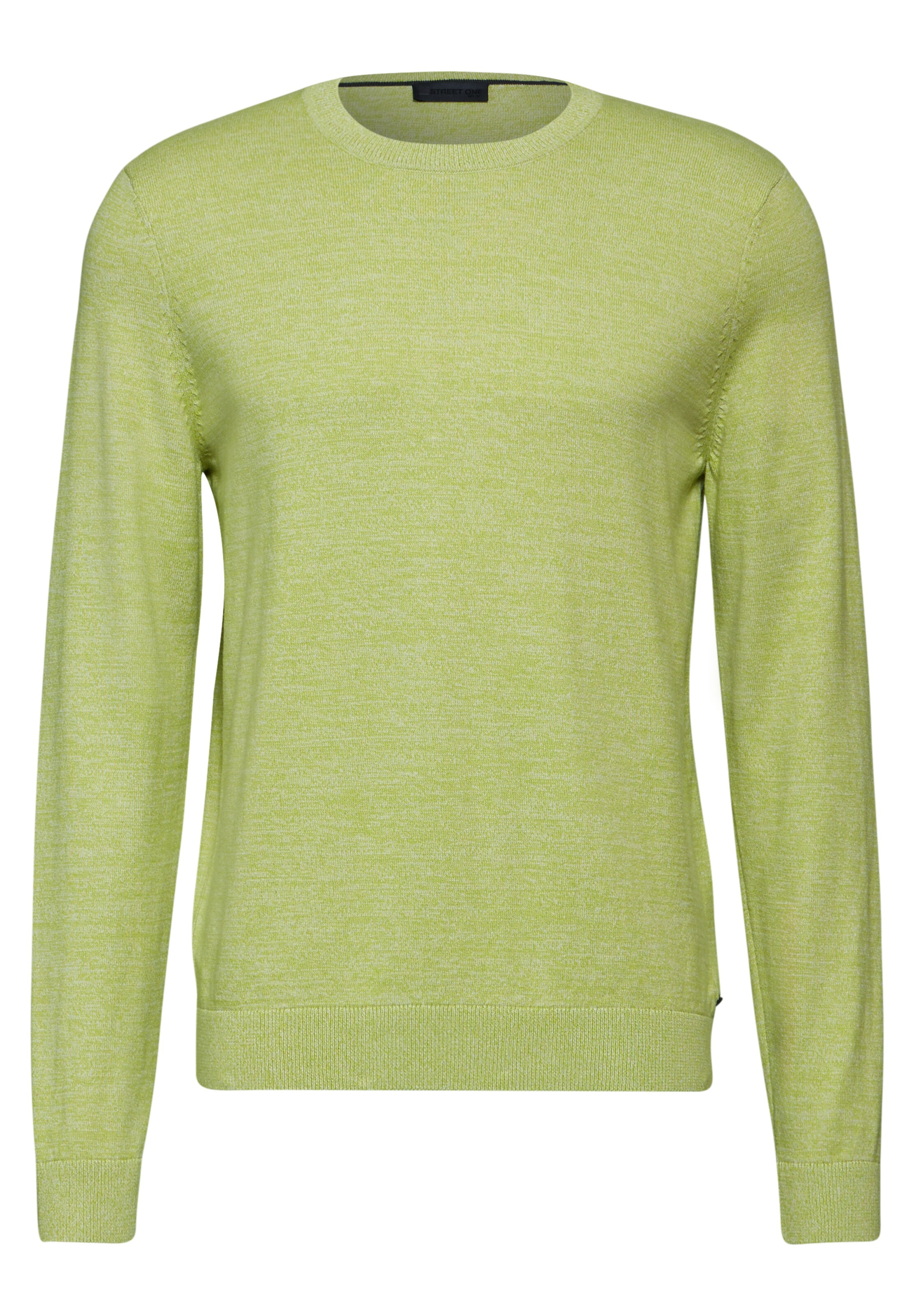 Street One MEN Pullover in Grün: Vorderseite