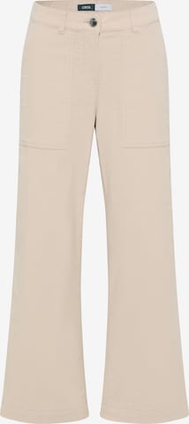 CECIL Wide Leg Hose in Beige: Vorderseite