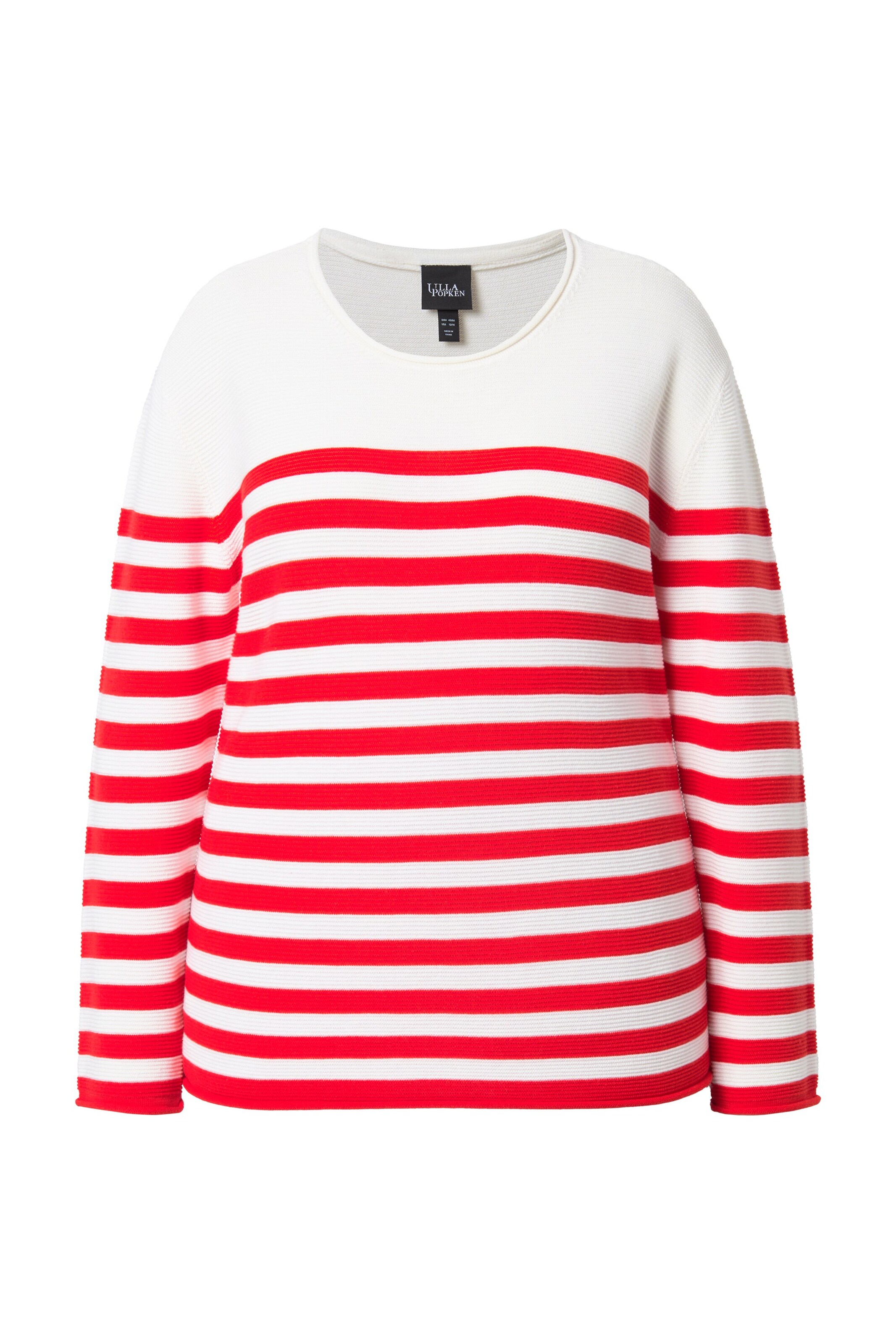 Ulla Popken Pullover in Rot: Vorderseite