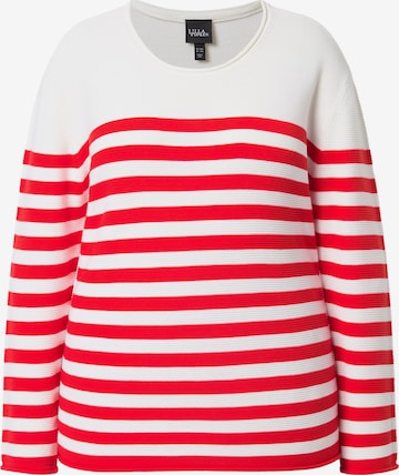 Ulla Popken Pullover in Rot: Vorderseite