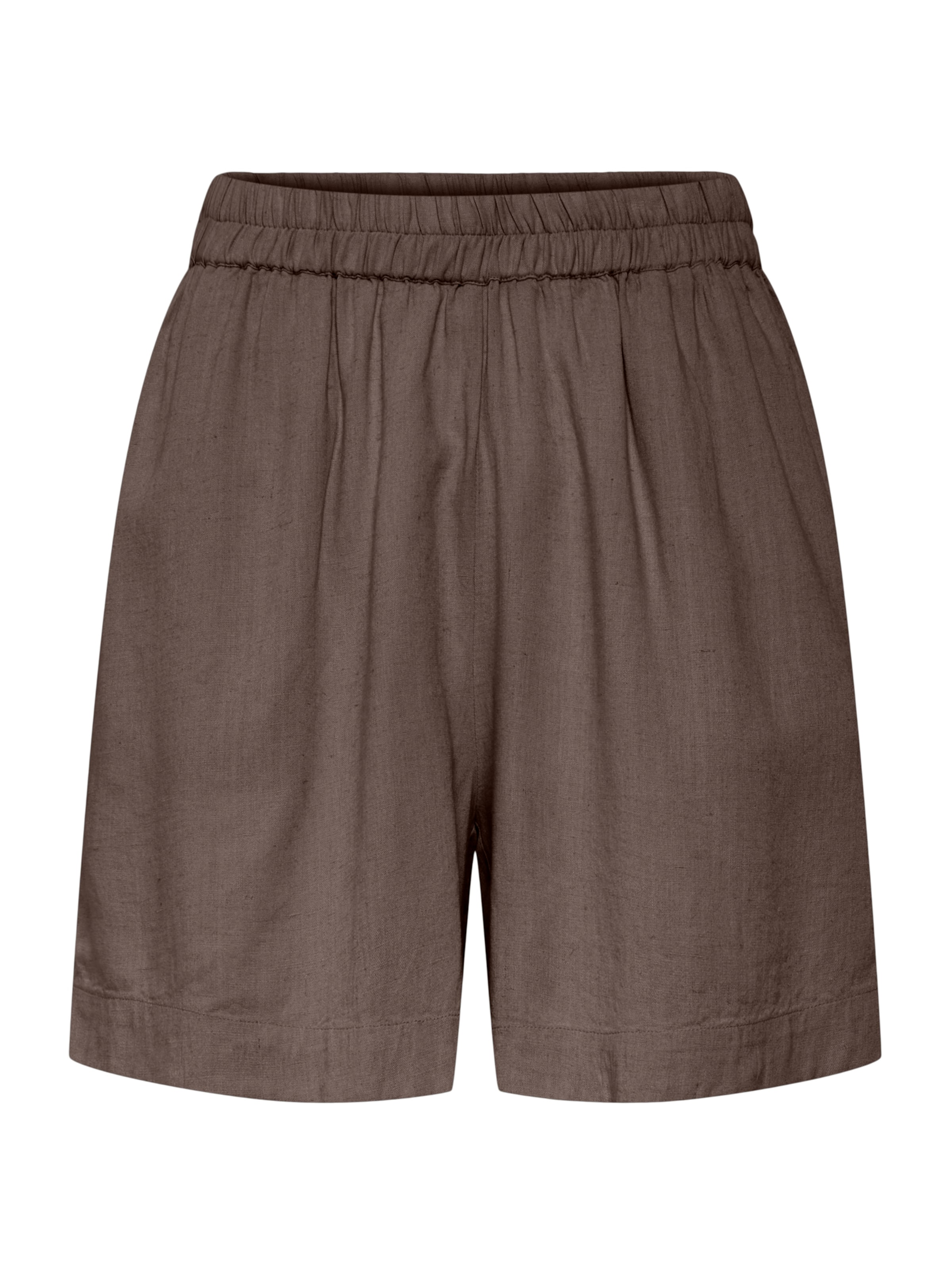 PIECES - Calças 'PCPIA' em castanho: frente