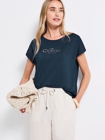 STREET ONE - Camisa em azul: frente